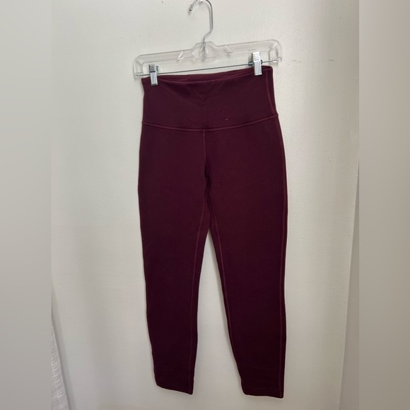 Lululemon Wunder Lounge Pant 28" *Updated Fit Dark Adobe Size 4 - Picture 3 of 9